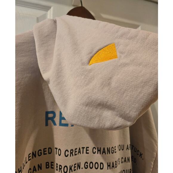 Boys Lie 2000 Read Me Beige Hoodie Sweatshirt Beige Mens One Size - Picture 9 of 14